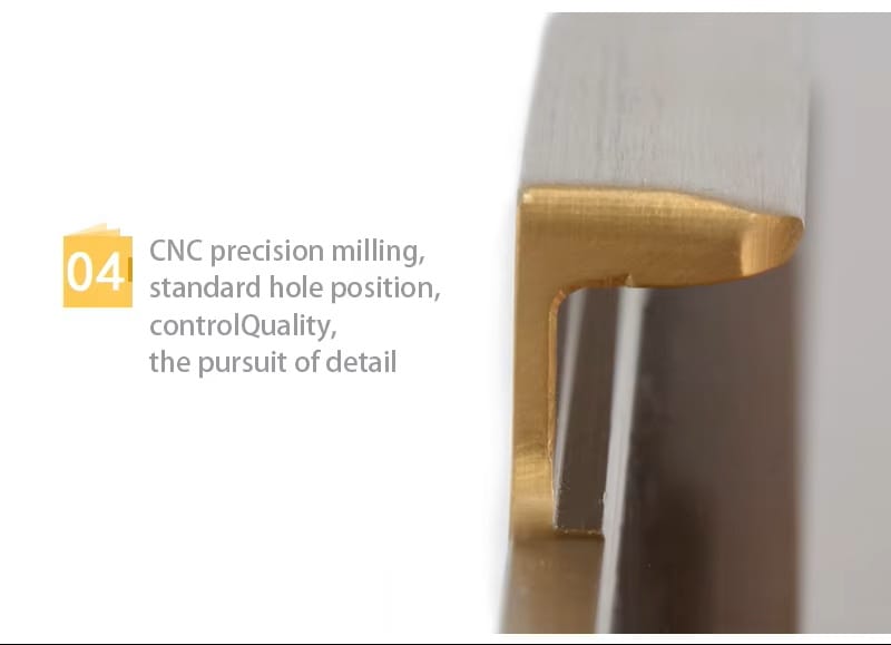 Integrated handle profile