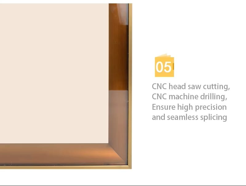 ARC Profile display cabinet glass door