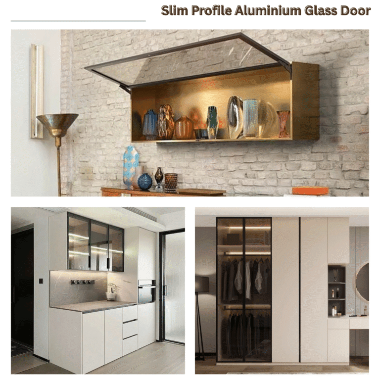 Italian style aluminium door frame