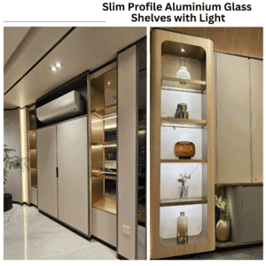 LED glass shelve Singapore