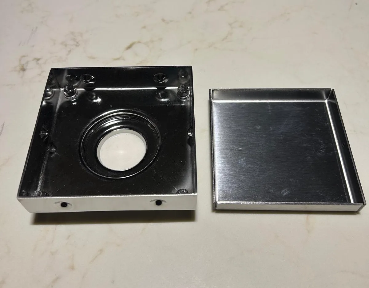 Stainless steel grating