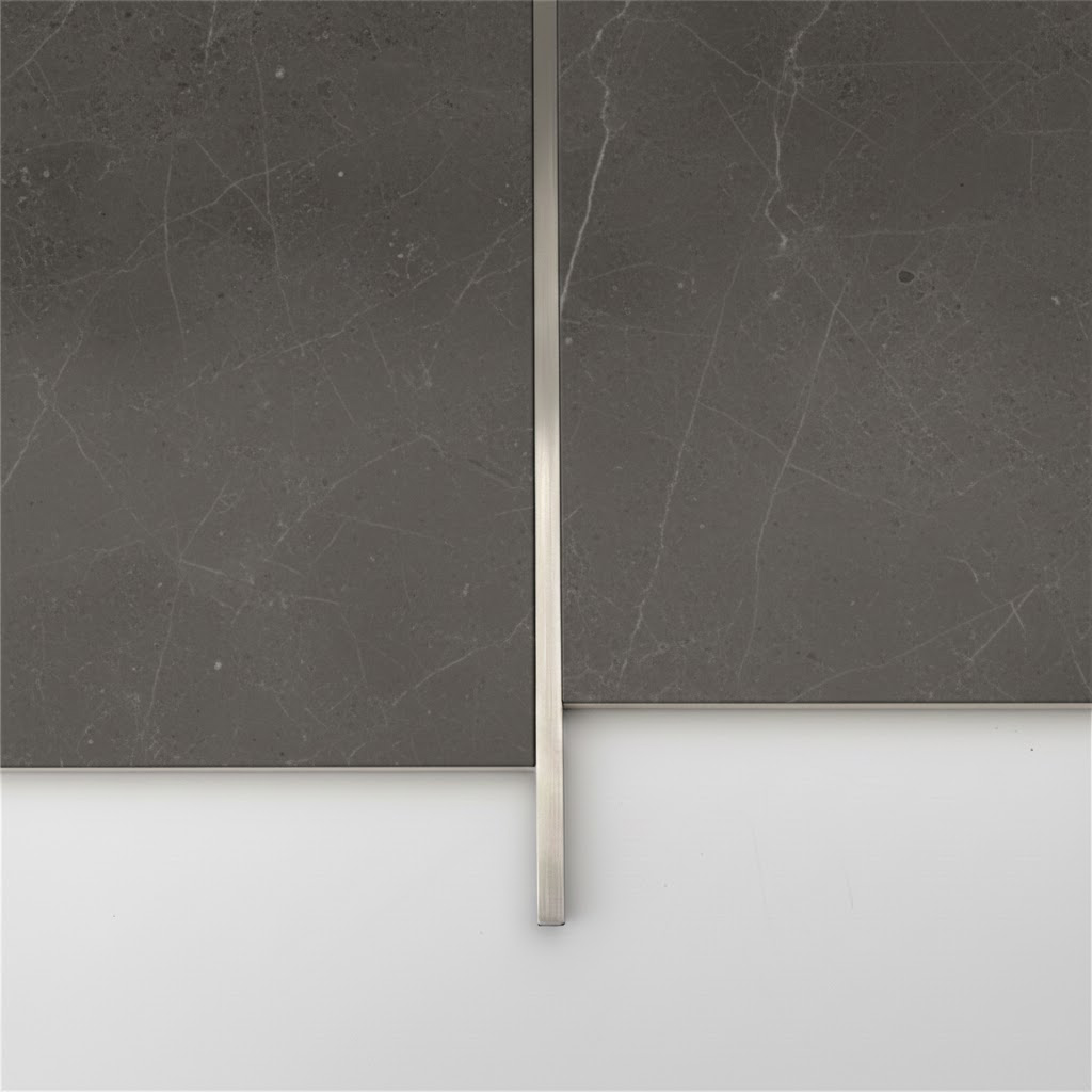 stainless steel flat bar trim for flooring transitions