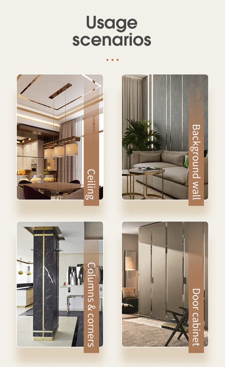 stainless steel trim