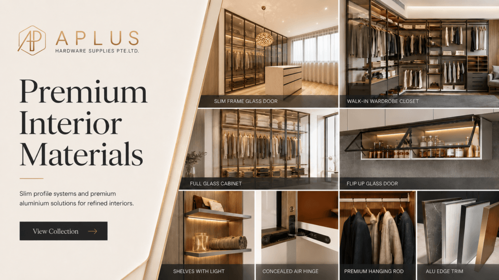 aluminium glass door